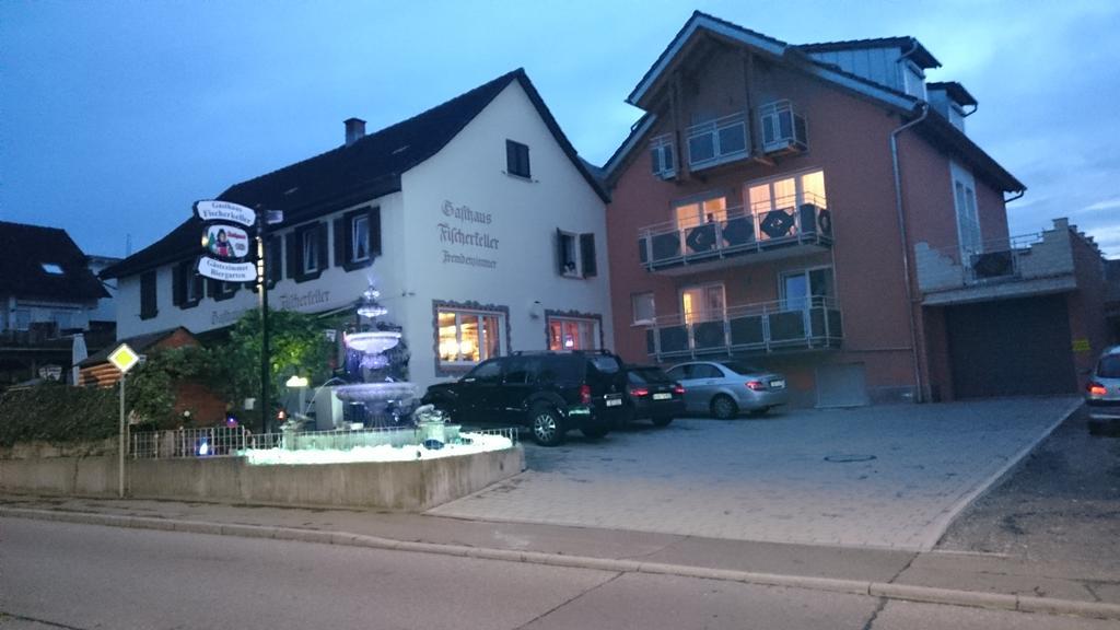 Gasthaus-Pension Fischerkeller Randegg Buitenkant foto